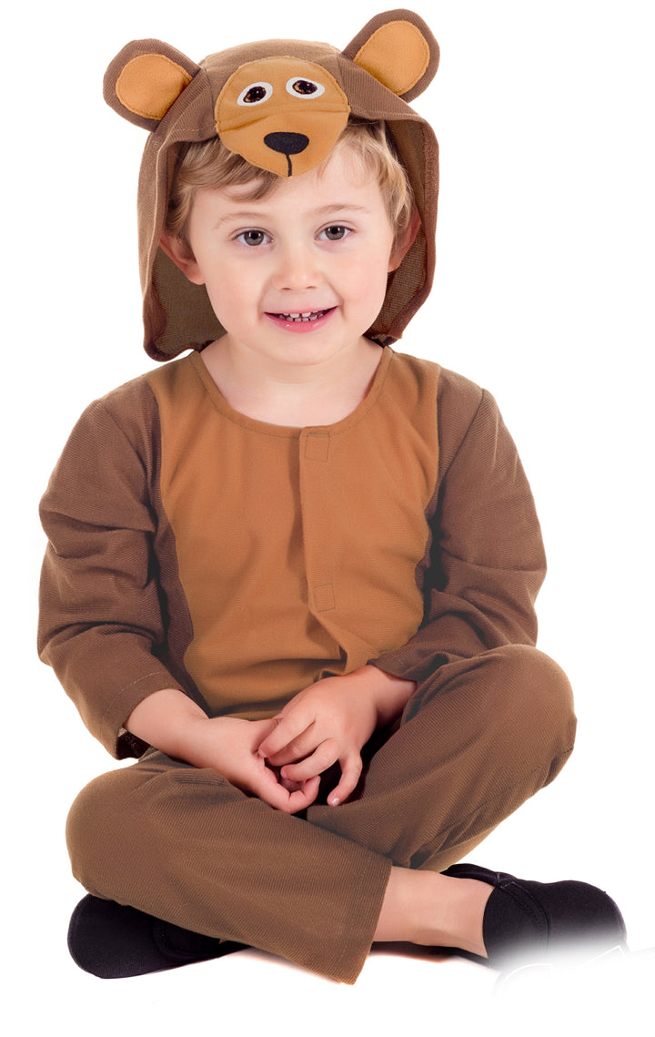 Kids Grizzly Bear Zoo Storybook Animal Costume