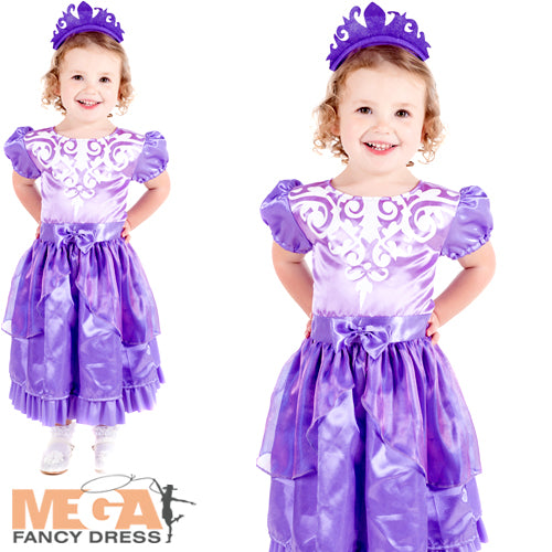 Enchanting Princess Amethyst Toddler Costume