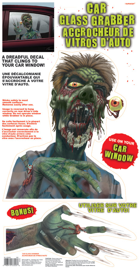 Halloween Horror Living Dead Zombie Car Window Decal Decoration