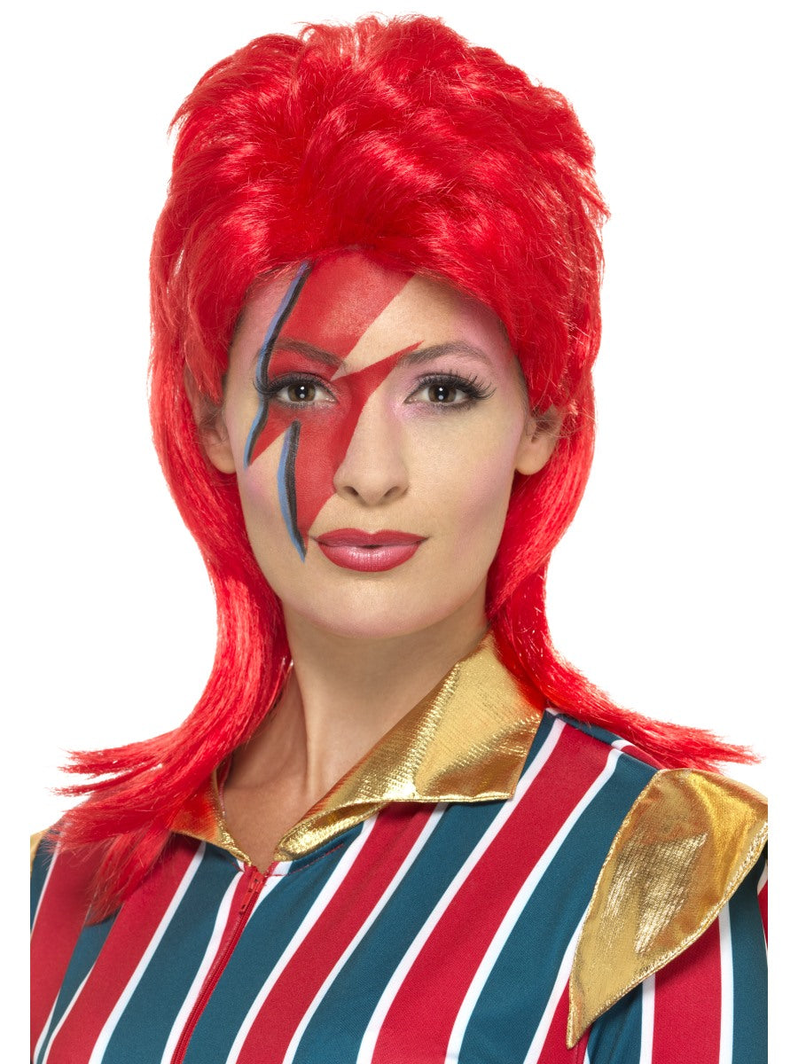 Space Superstar Wig Futuristic Costume Accessory