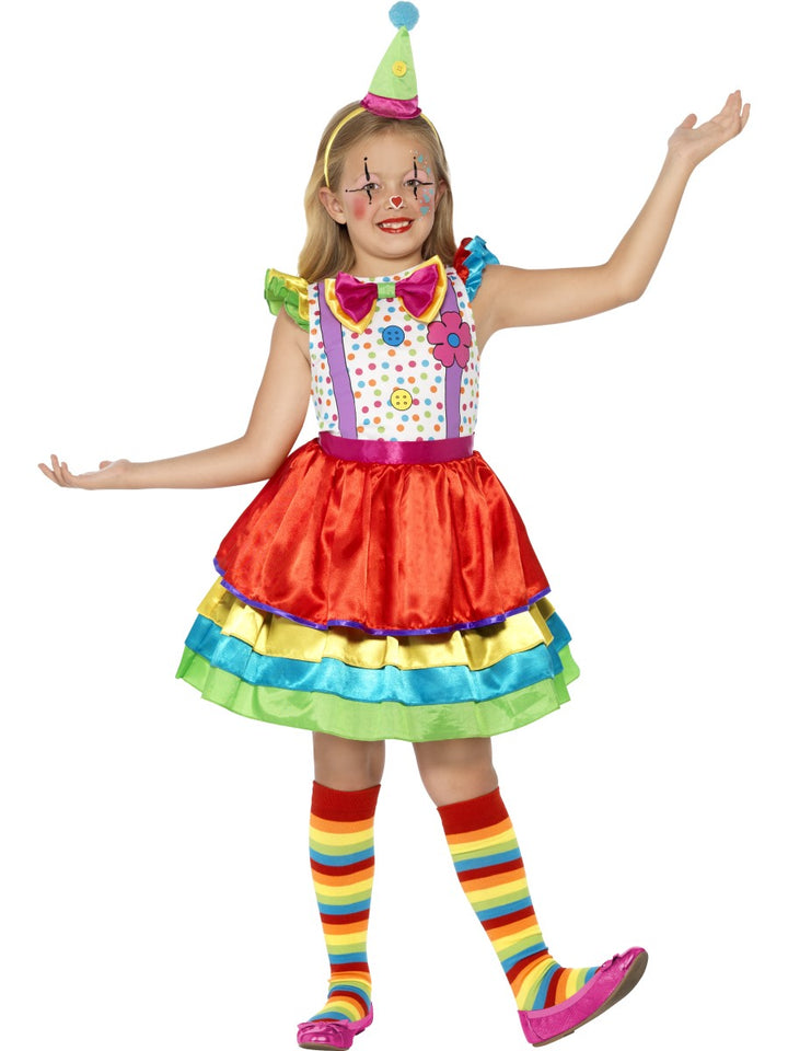 Fun Deluxe Clown Girls Costume