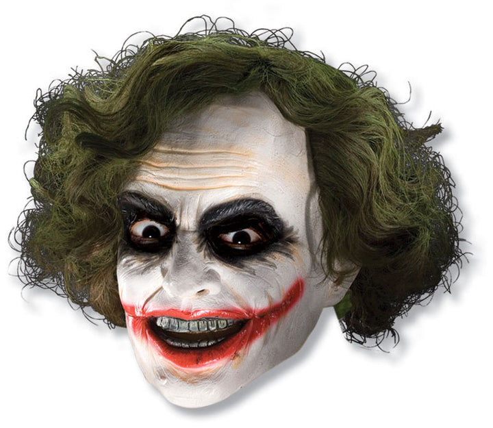 The Joker 3/4 Adults Mask Iconic Villain Accessory
