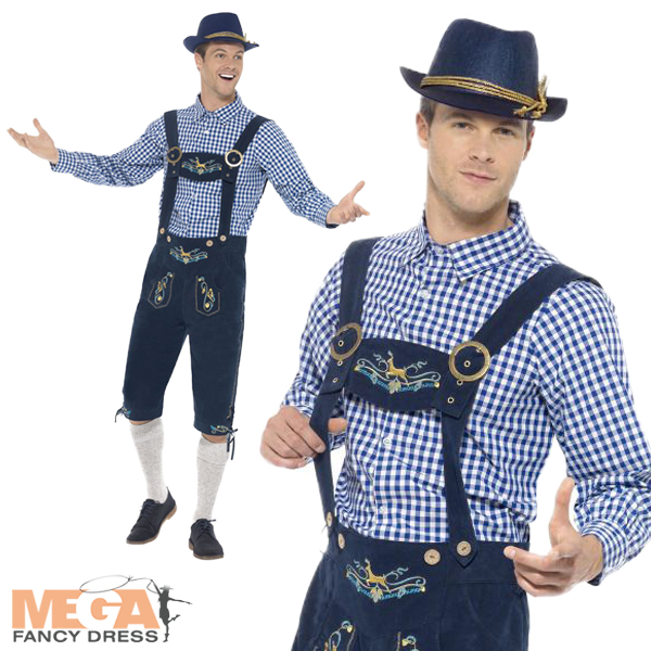 Men's Traditional Rutger Bavarian Oktoberfest Costume