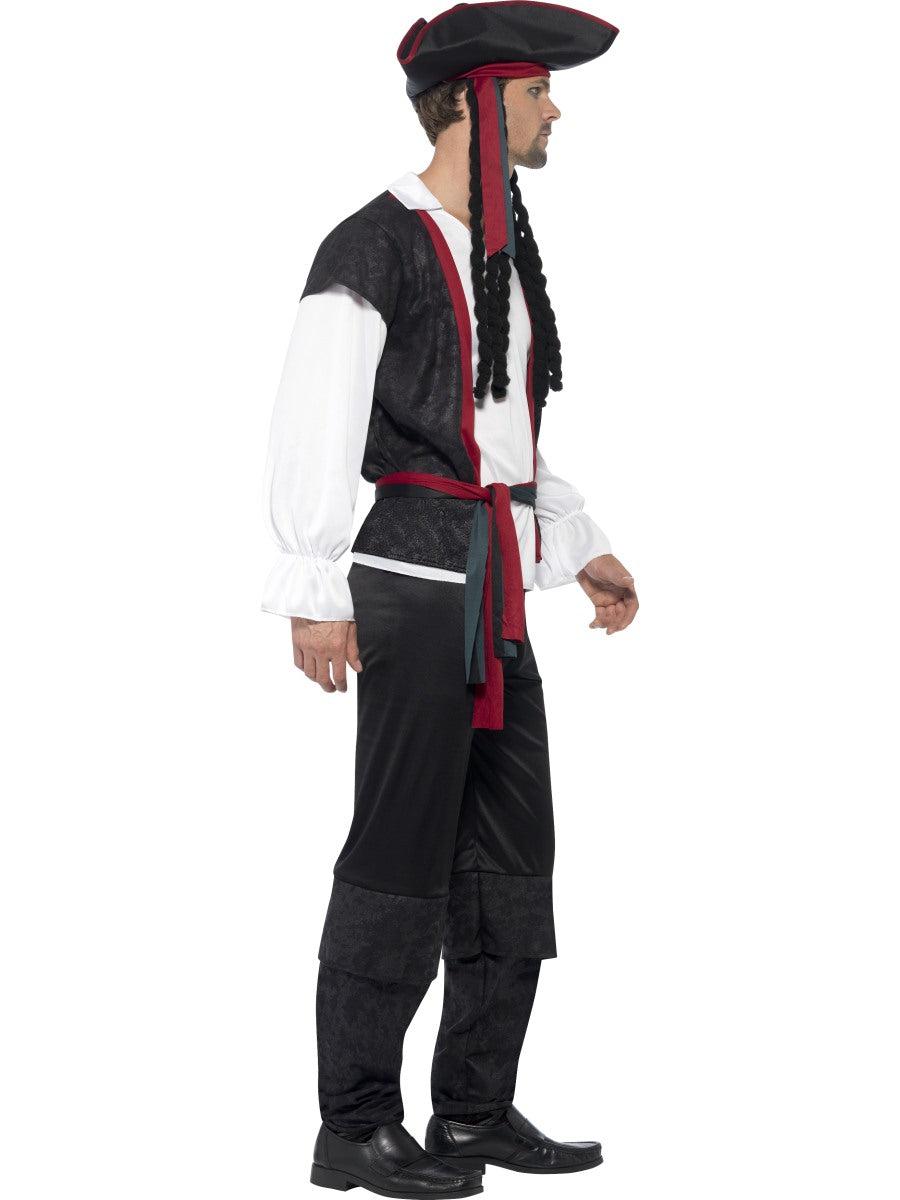 Aye Aye Pirate Captain Seafaring Men's Costume