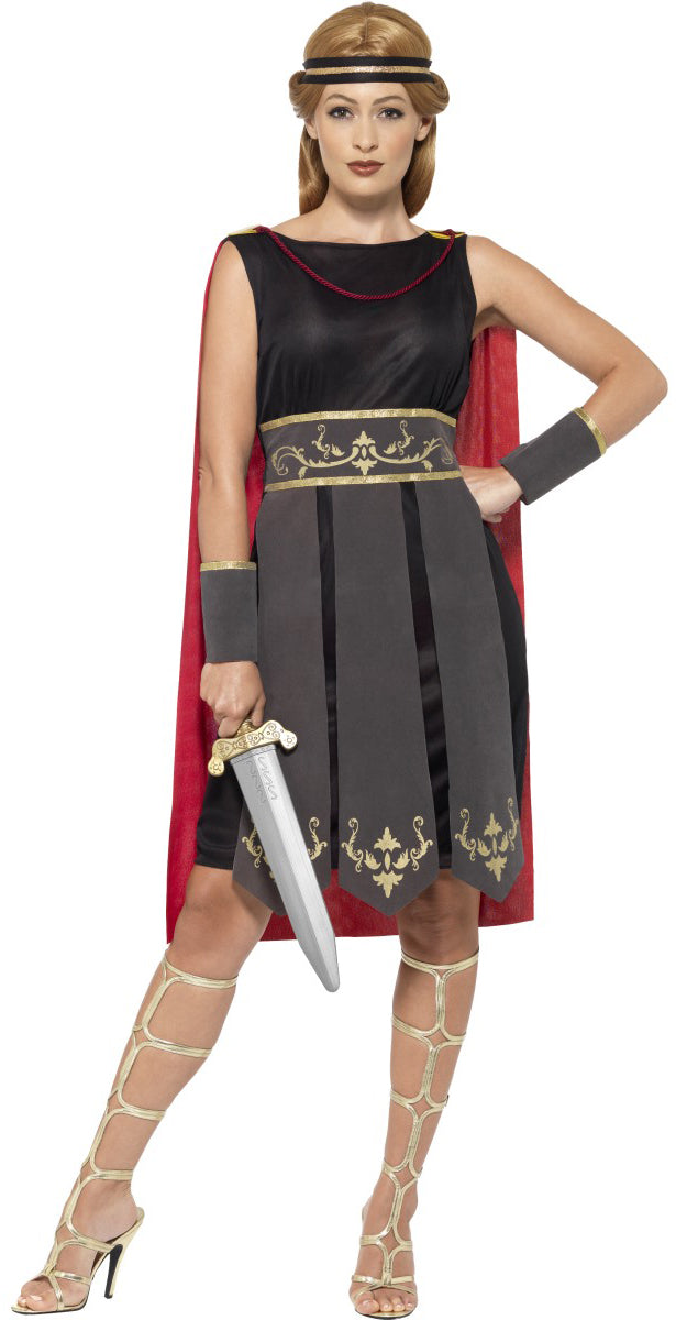 Brave Roman Warrior Ladies Costume