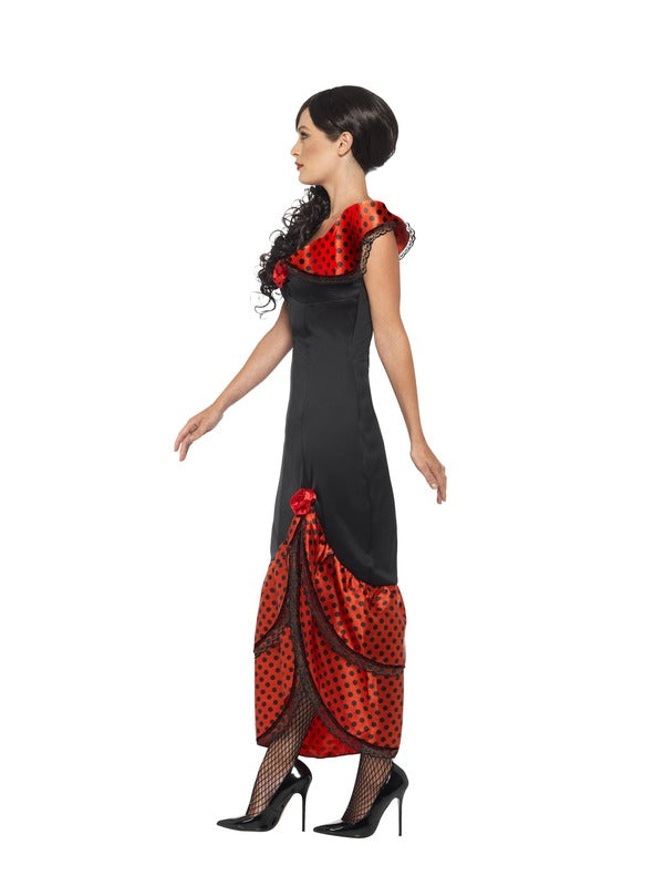 Fiery Flamenco Senorita Dance Costume