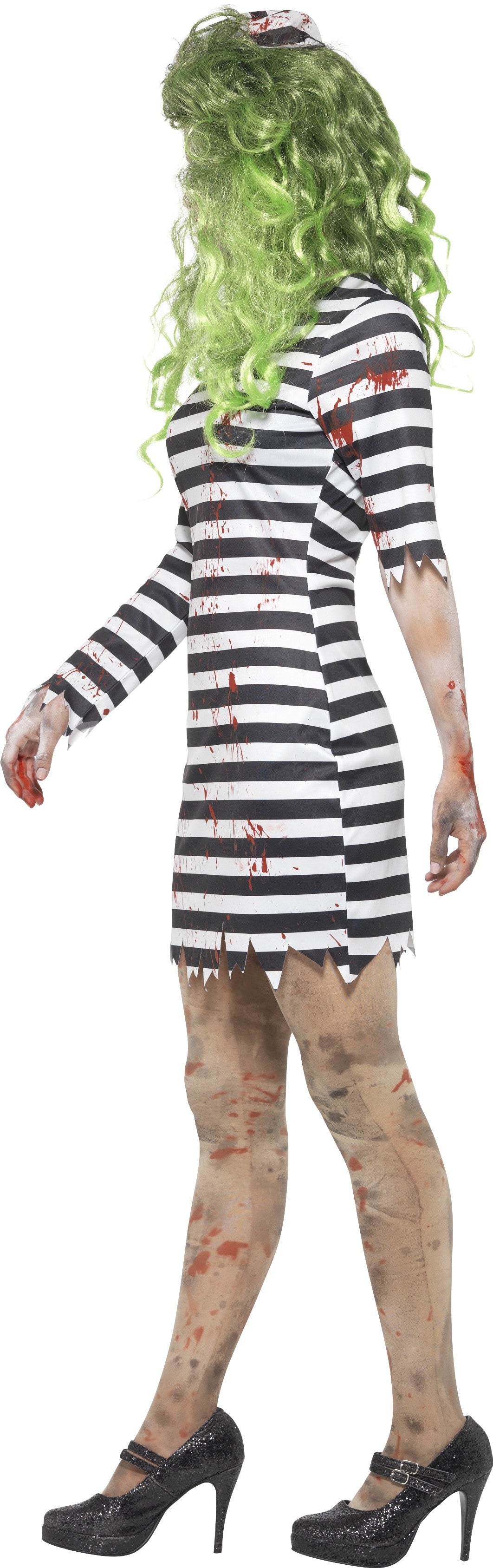 Terrifying Zombie Jail Bird Ladies Costume