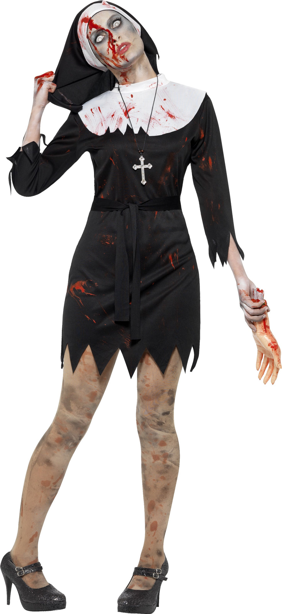 Sinister Zombie Sister Ladies Costume