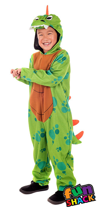 Kids Dinosaur Fancy Dress Prehistoric Animal World Book Day Costume