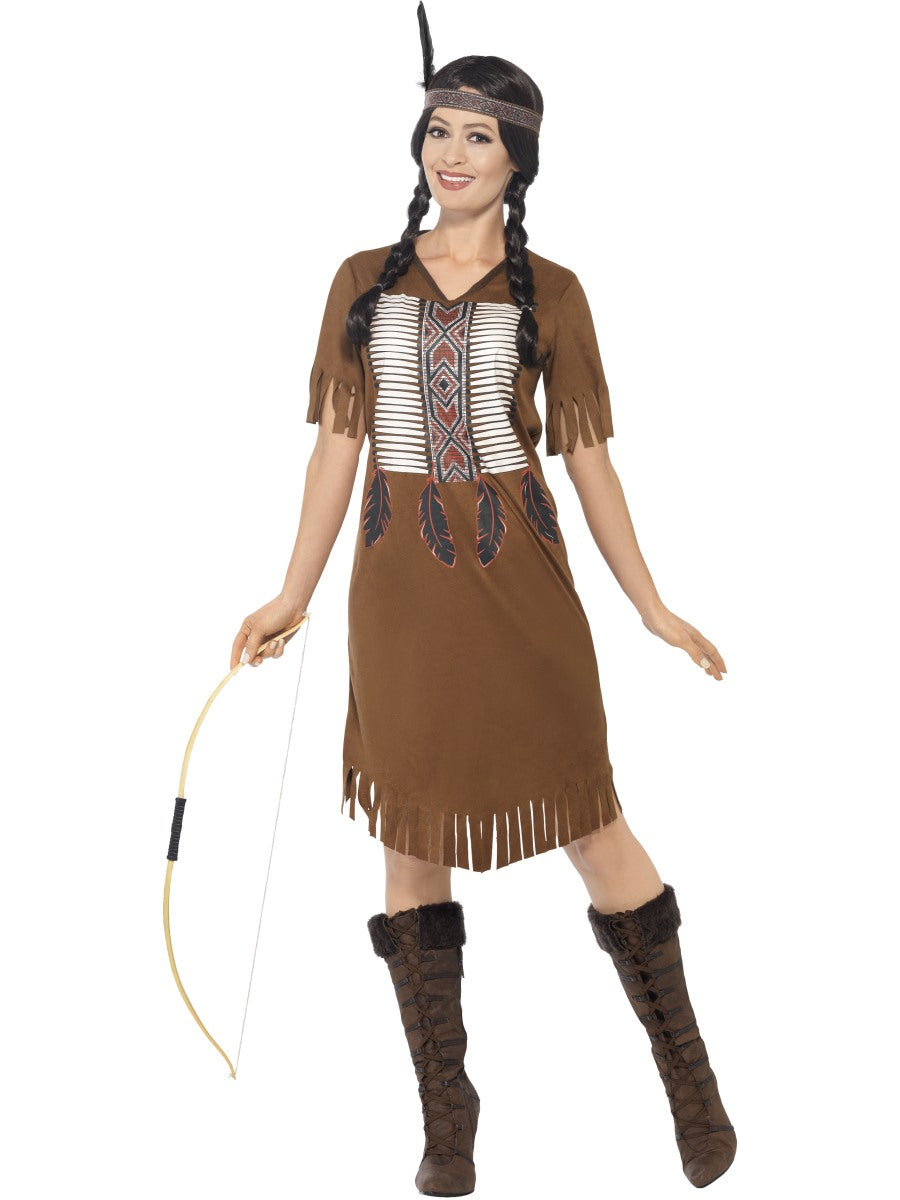 Native American Warrior Princess Costume for Ladies