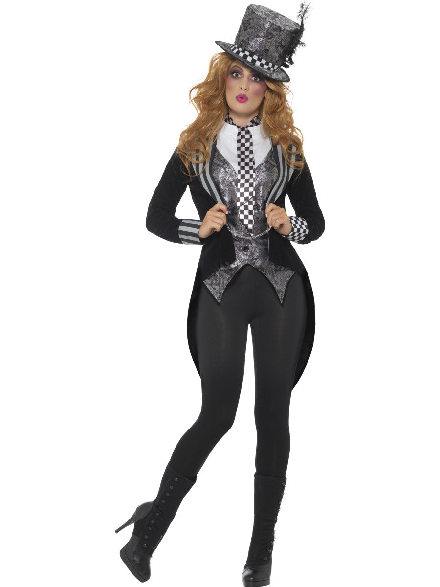 Deluxe Dark and Twisty Miss Hatter Costume