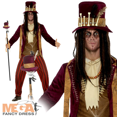 Mysterious Deluxe Voodoo Witch Doctor Costume