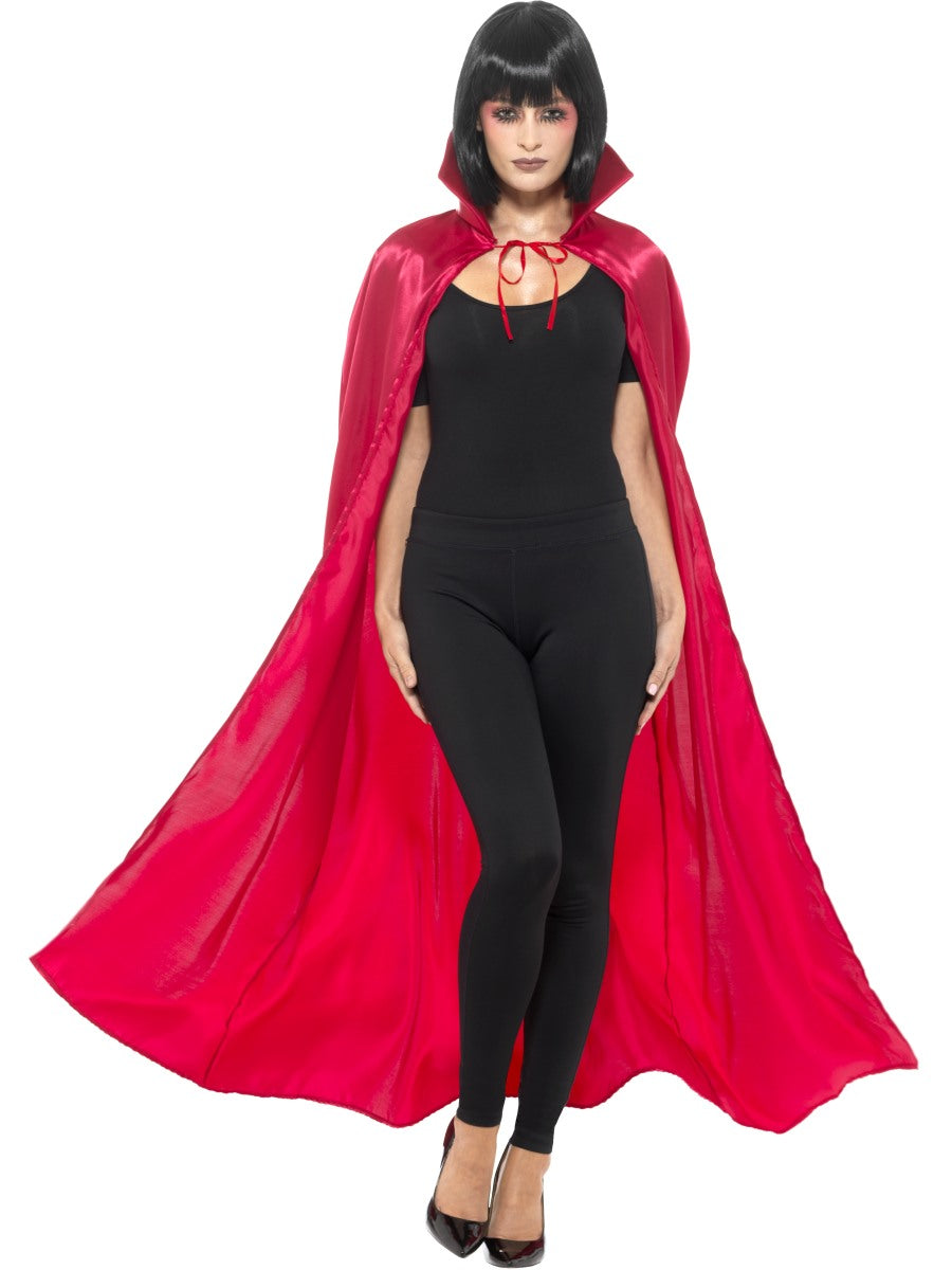 Satin Devil Cape Halloween Costume Accessory