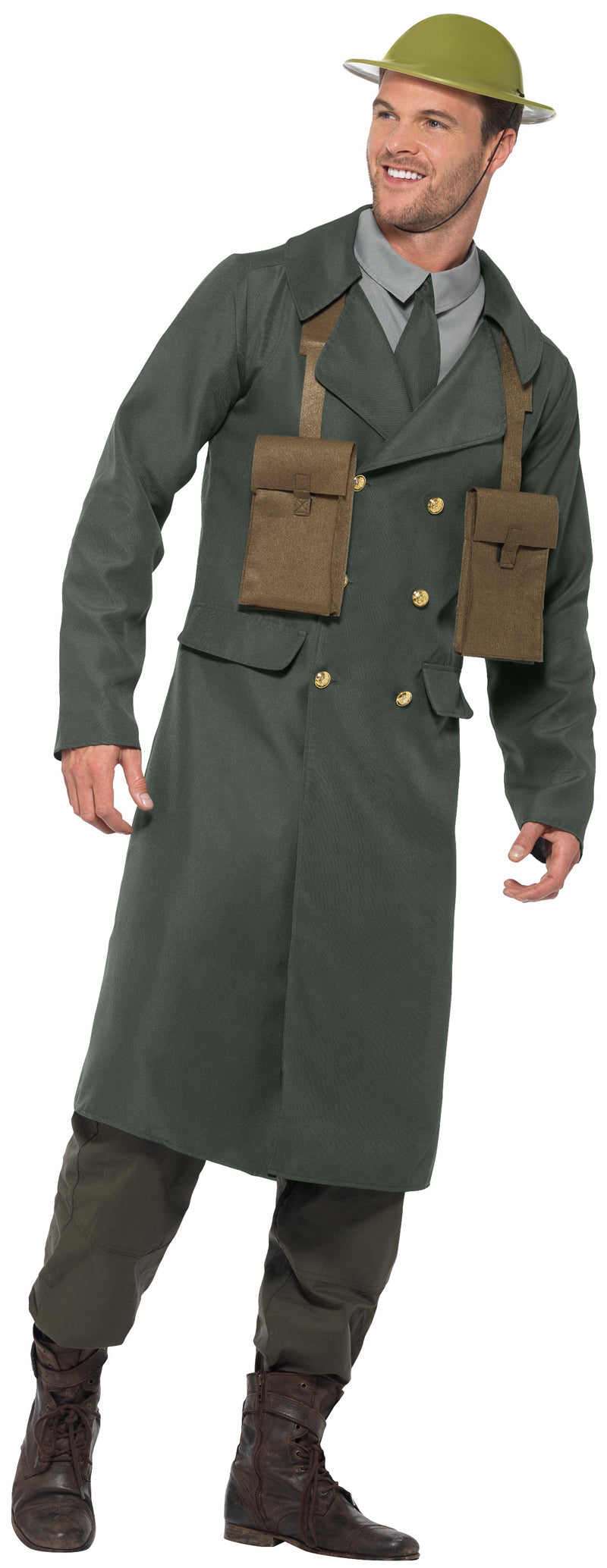 Men's WW2 British Military Officer Costume