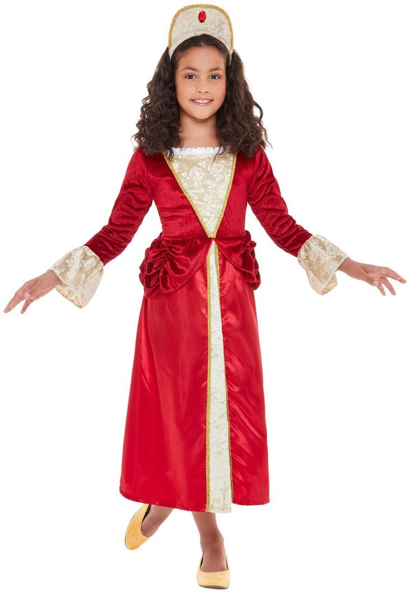 Royal Tudor Princess Costume for Girls