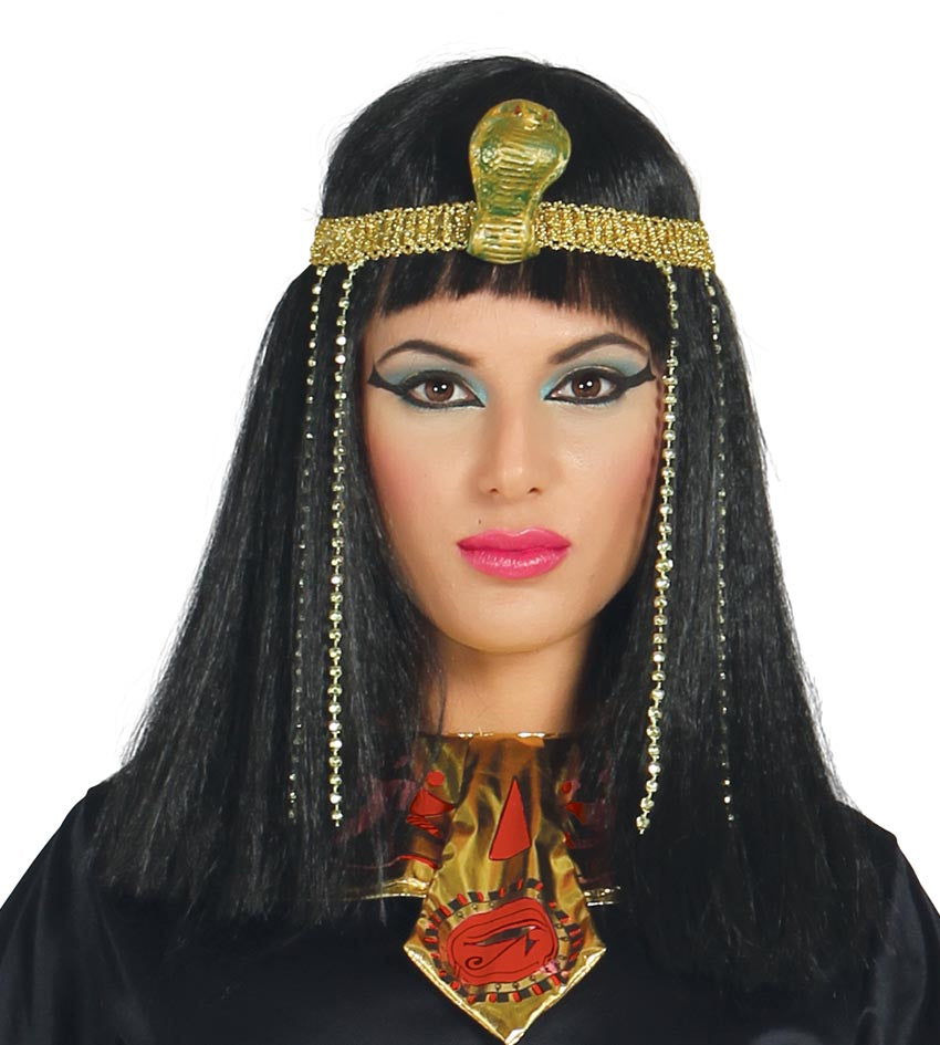 Ladies Ancient Egyptian Queen Wig Cleopatra Accessory