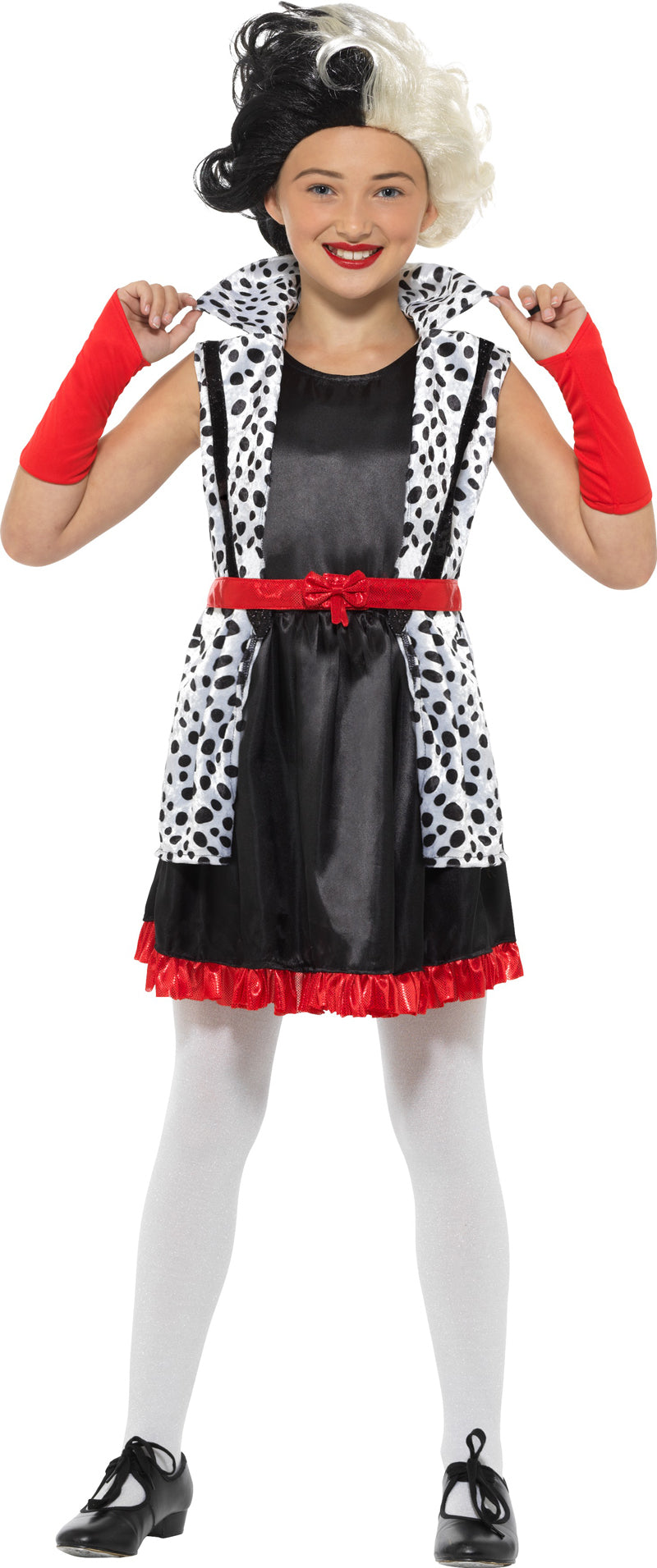 Wickedly Chic Evil Little Madame Costume for Girls