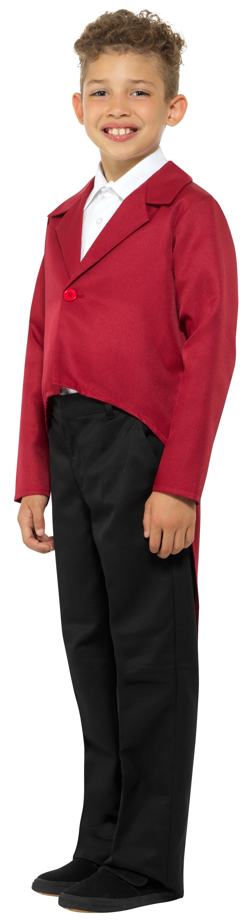 Dashing Red Tailcoat Accessory for Kids