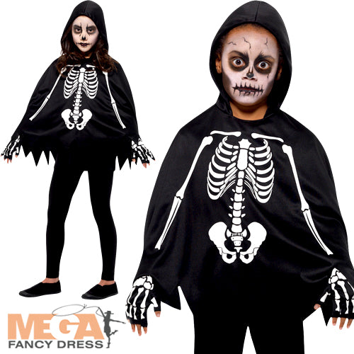 Skeleton Kids Kit Spooky Outfit Accessory