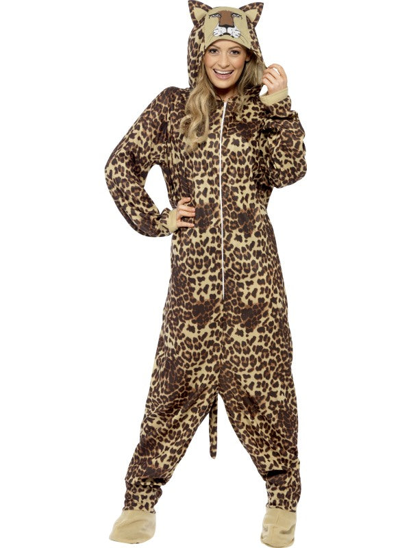 Adults Leopard Fancy Dress Costume