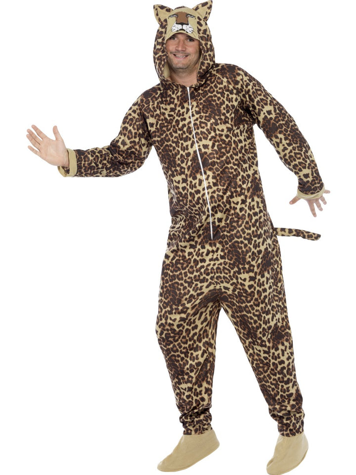 Adults Leopard Fancy Dress Costume
