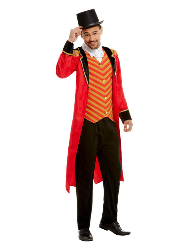 Deluxe Ringmaster Mens Costume Circus Outfit