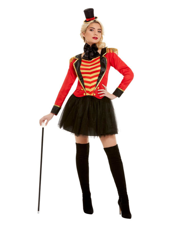 Deluxe Ringmaster Ladies Costume Circus Outfit