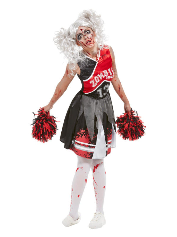 Zombie Cheerleader Womens Costume Halloween