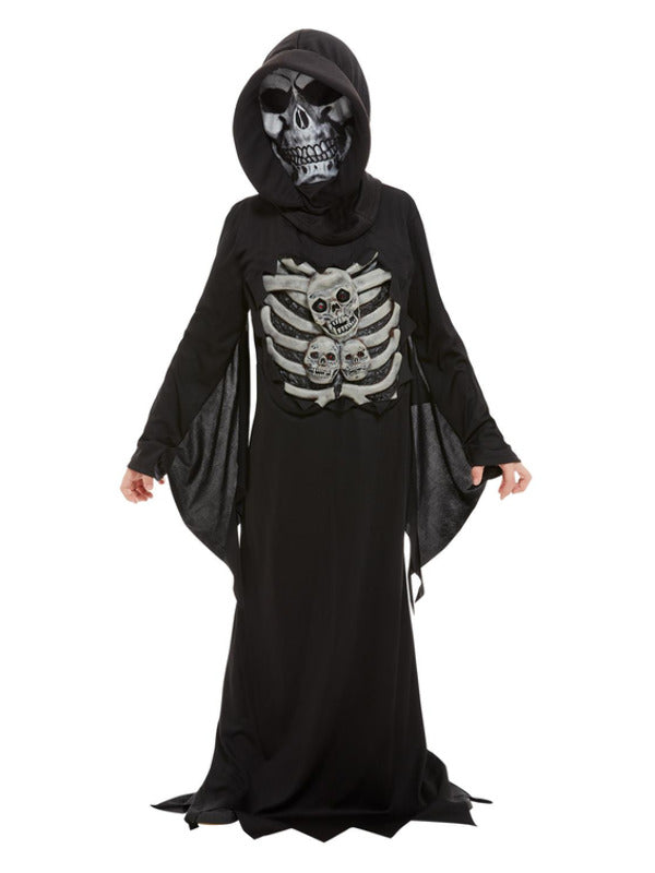 Skeleton Reaper Boys Costume Halloween Outfit