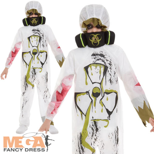 Biohazard Suit Boys Costume Sci-Fi Outfit