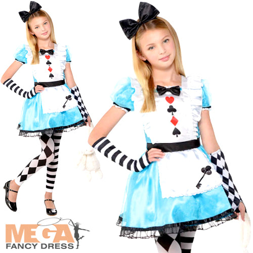 Alice Girls Alice in Wonderland Fancy Dress
