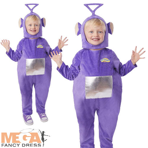Smiffys Toddler Tinky Winky Teletubbies Costume TV Show