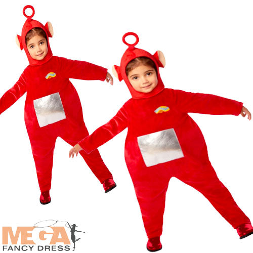 Kids Po Red Teletubby Teletubbies Character Costume