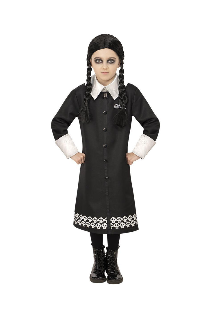 Officially Licensed Girls Wednesday Addams Costume