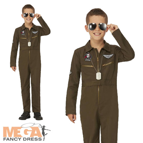 Top Gun Maverick Kids Costume Movie Outfit