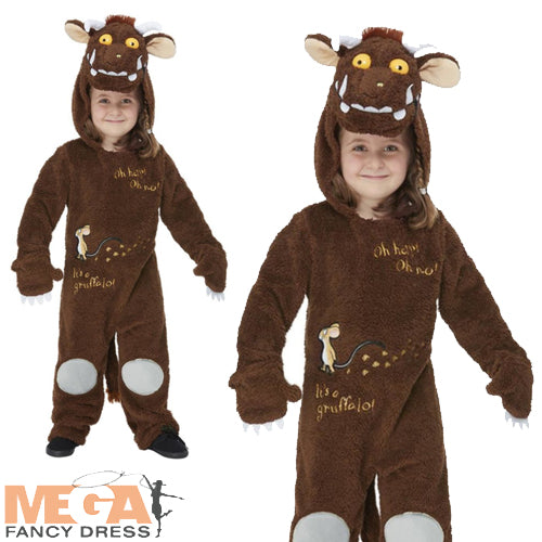 Gruffalo Deluxe Costume Children's Book Character Outfit