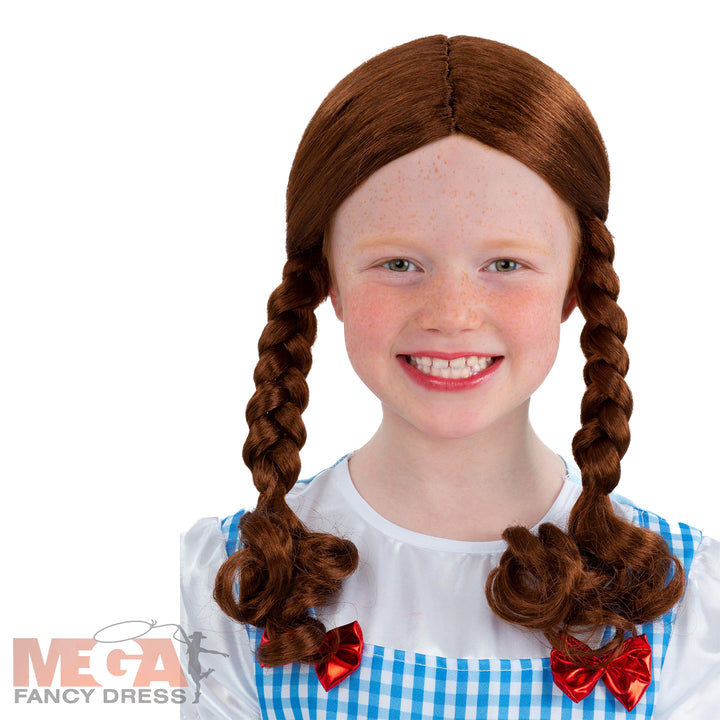 Dorothy Costume Accessory Wig for Girls Wizard of Oz