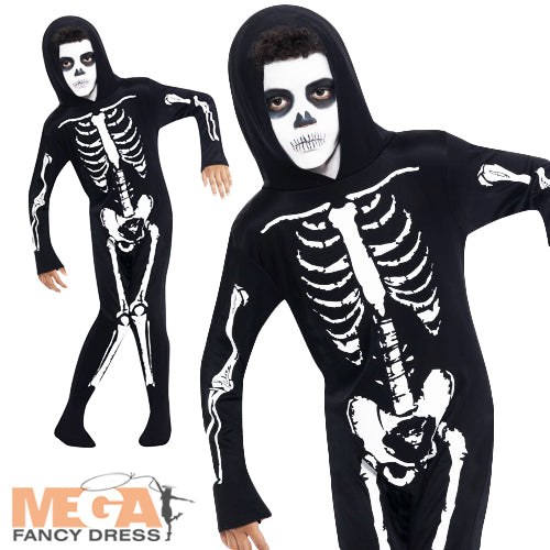 Skeleton Fancy Dress Halloween Outfit