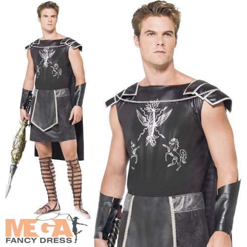 Fever Male Dark Gladiator Costume Historical Outfit