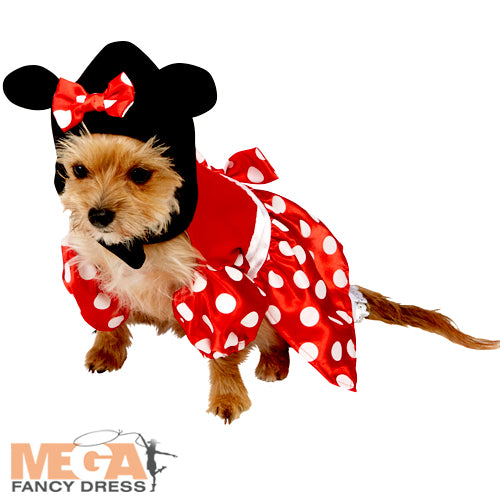 Minnie Mouse Pet Dog Costume Cartoon Pet Outfit