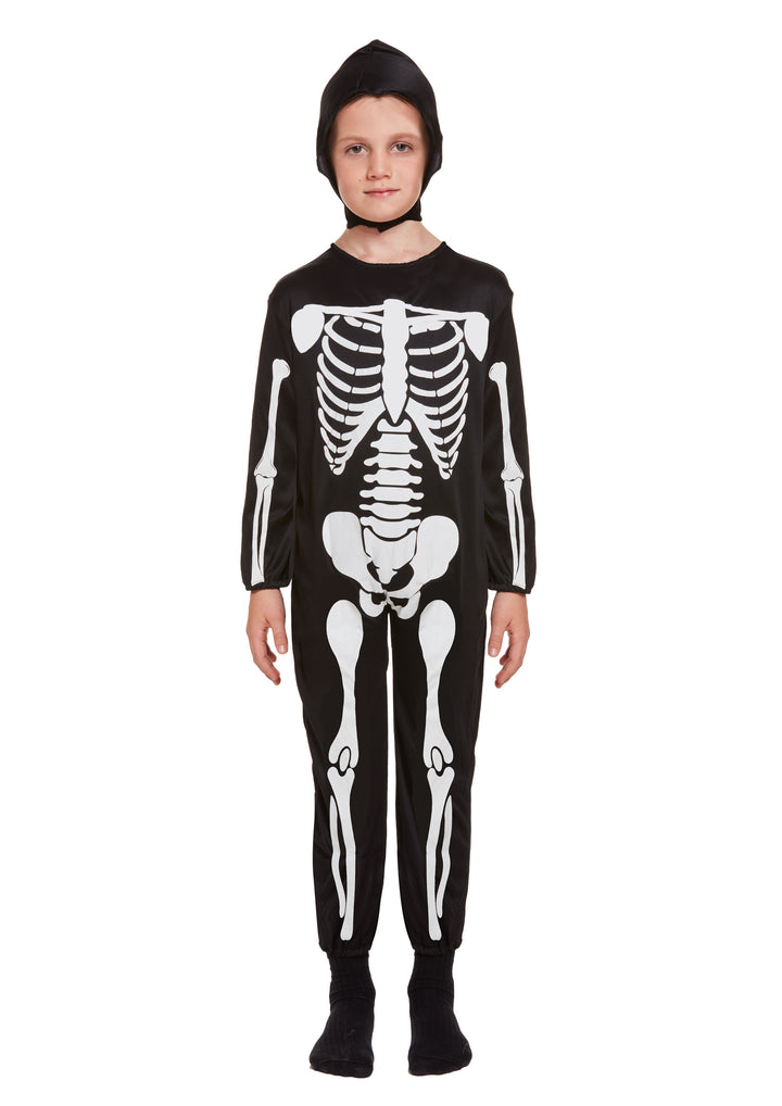 Kids Skeleton Bone-Chilling Fancy Dress Costume