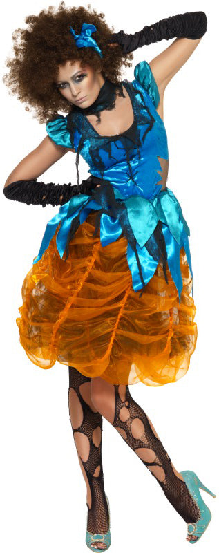 Ladies Killerella Fancy Dress Halloween Fairytale Cinderella Horror Costume