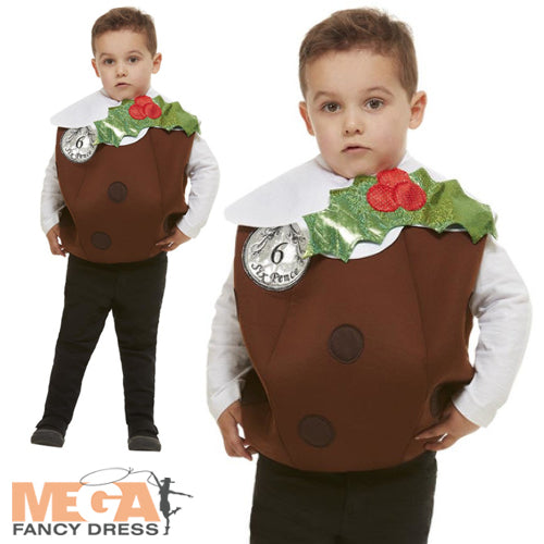 Kids christmas sale pudding costume