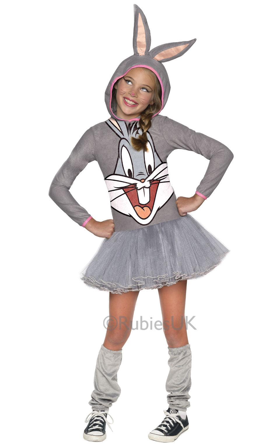 Bugs Bunny Girls Hoody Costume