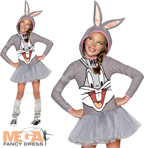 Bugs Bunny Girls Hoody Costume