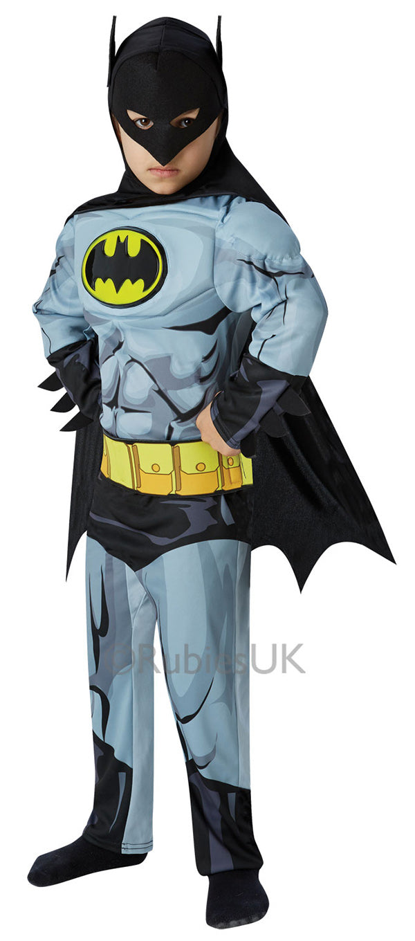 Deluxe Comic Book Batman Boys Costume