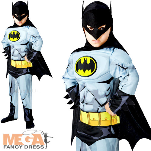 Deluxe Comic Book Batman Boys Costume