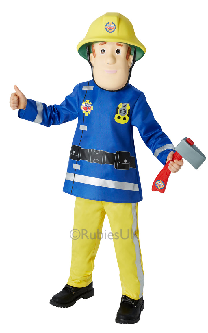 Fireman Sam Costume Kids Fancy Dress