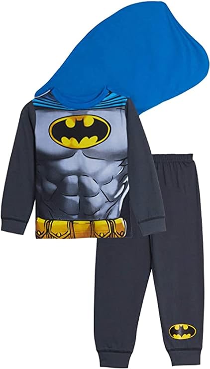 Official Boys Batman Kids Superhero Pyjamas