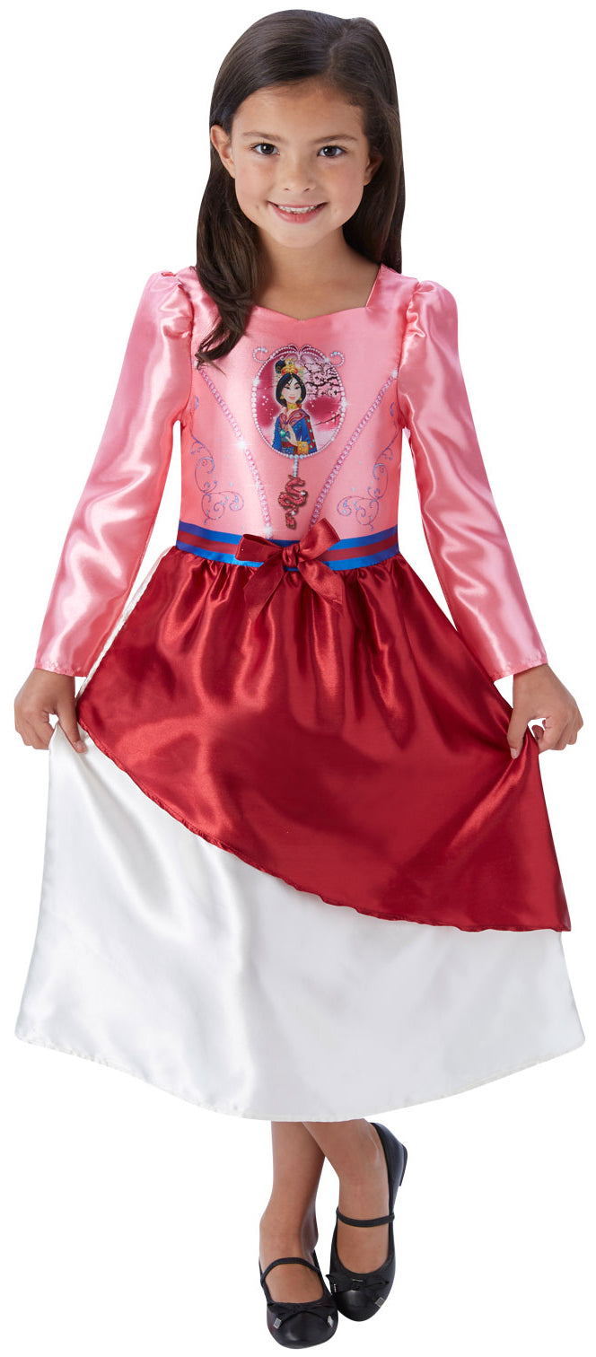 Girls Mulan Disney Princess Fairytale Book Costume